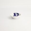 Kawaii Sauce Dish Octpus 9x2.7cm BL/WH TA-26 12/192