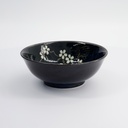 Cobalt Blue Sakura Ramen Bowl 19.5x7.5cm 22110 5/40