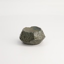 Mino Craft Silver Rock Sauce Dish 8.5x4.5cm TA-97 8/104