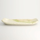 Mino Craft Oval Plate 37x15x4.3cm Gr/Wh 2/20