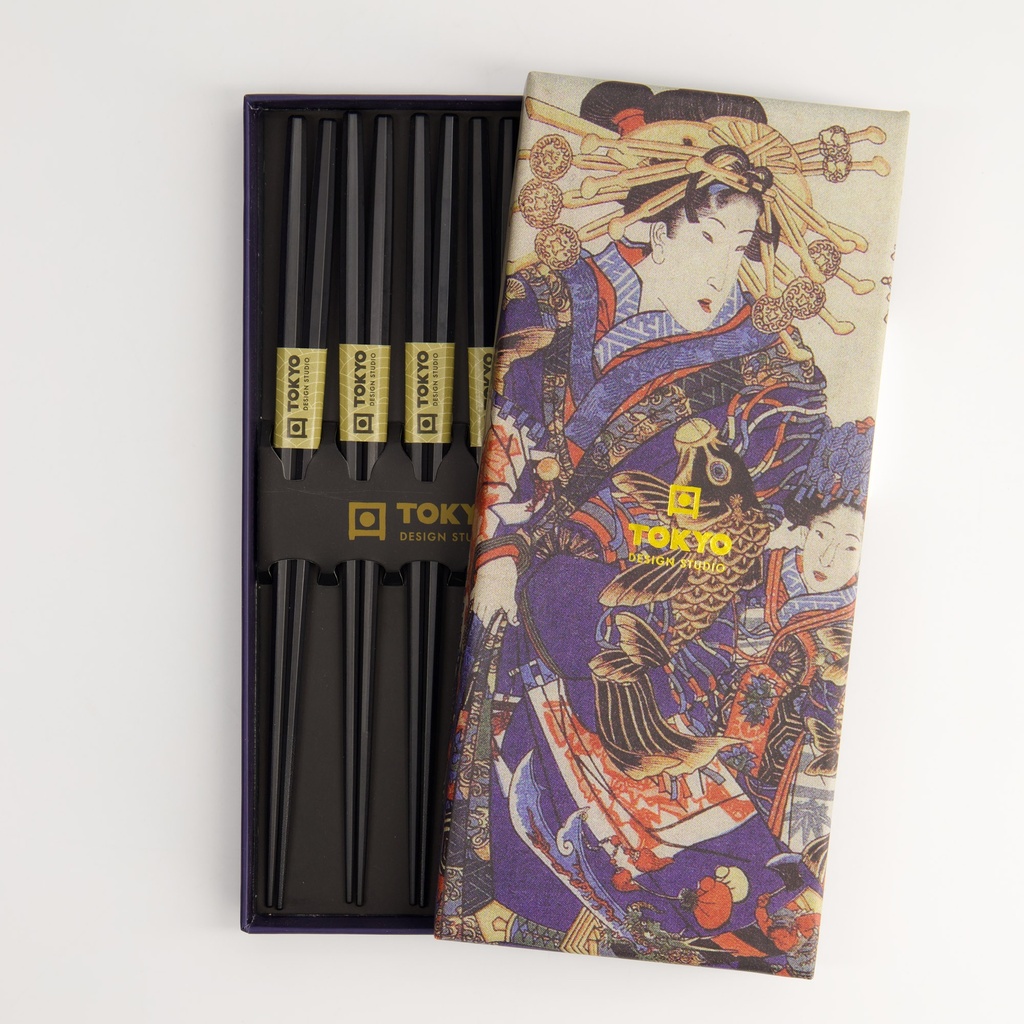 Chopstick Giftset/5 Polymer Glassfibre  A4-P42 22241 10/100
