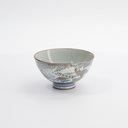 Kawaii Rice Bowl Luster Carp 11.5x6cm 300ml Blue 5/120