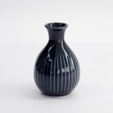 Sake Bottle 8x12cm 250ml Navy KA-72 6/60