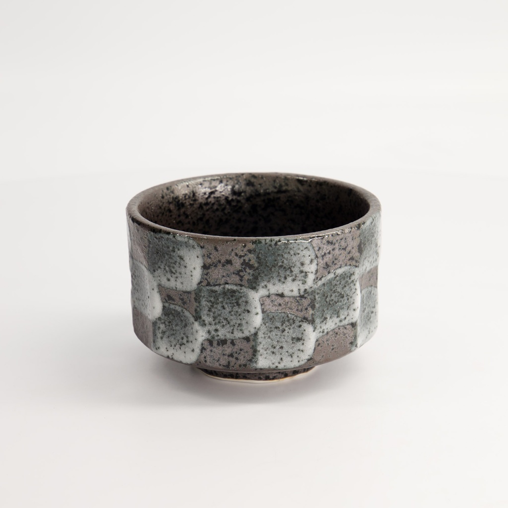 Craft Matcha Bowl 11.5x7.5cm 400ml Grey Tetsu Glaze KA-83 1/40