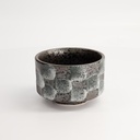 Craft Matcha Bowl 11.5x7.5cm 400ml Grey Tetsu Glaze KA-83 1/40