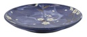 Blue Sakura Plate 19.5x3cm YT-9150 6/48