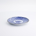 Natsu Shozui Plate 16.5x2cm Blue/White 22322 12/96