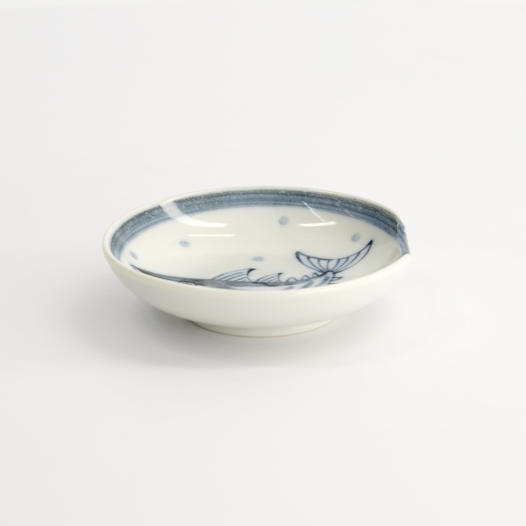 Sauce Dish with Chopsticks Rest 9.4x2.3cm Bonito TA-59 12/192