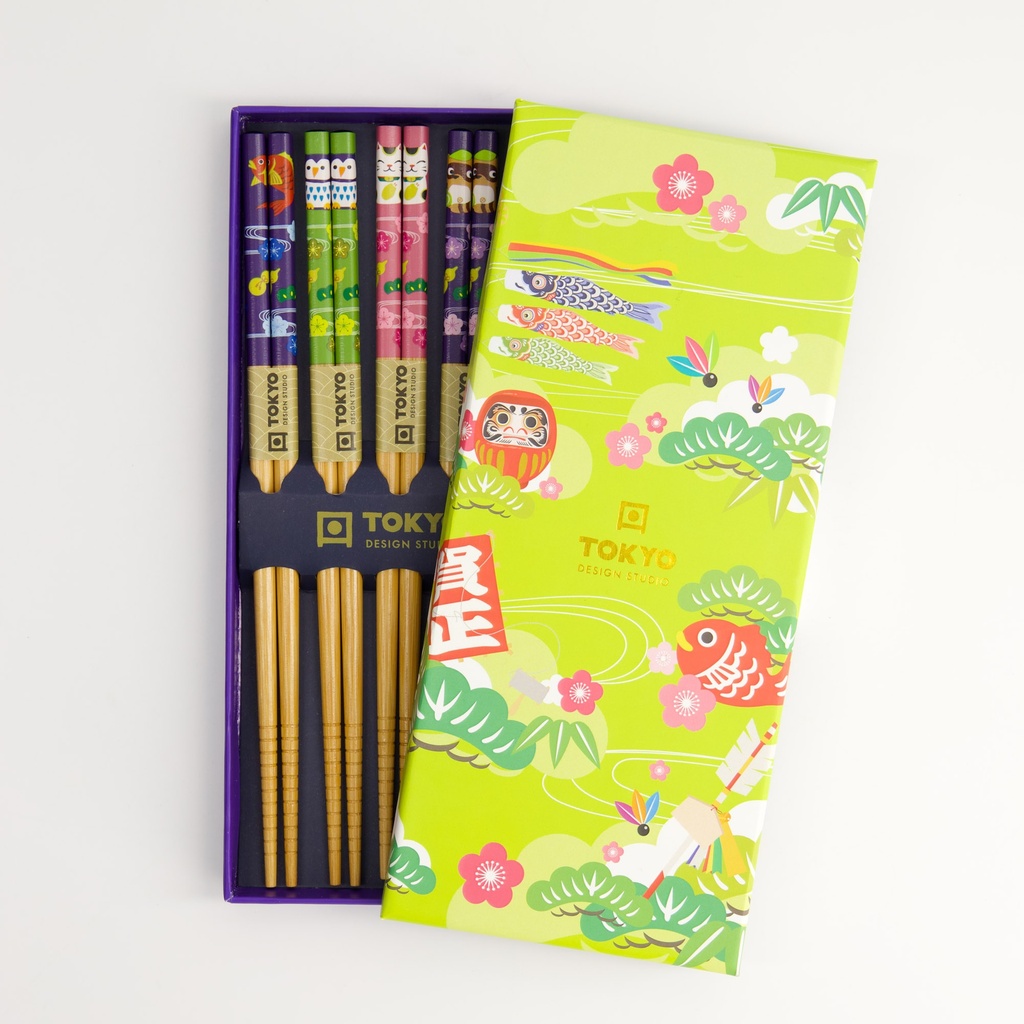 Chopstick Giftset/5 Spring Green 33081 1/100