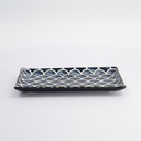 Cobalt Blue Mermaid Design Plate 22x13x2cm 6/48