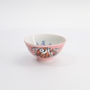 Kawaii Rice Bowls 11.3x5.8cm 300ml Bowl Snapper Pink 33206 5/80