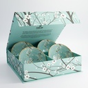 Light Sakura Bowl Giftset 4pcs 13x6cm 350ml 2B 33221 1/6