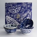 Tokyo Blue Tayo Bowl Giftset 4pcs 15x7cm 500ml 7B 33240 1/10