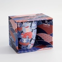 Kawaii Lucky Daruma Lucky Cat Mug W/Giftbox 8.5x10.2cm 340ml 33355 1/36