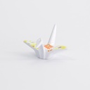 Chopsticks Rest Crane Yellow CR-A03 5.7x5x3cm 