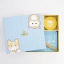Kawaii Shiba Owl Sushi Giftset 6pcs 33482 1/12  