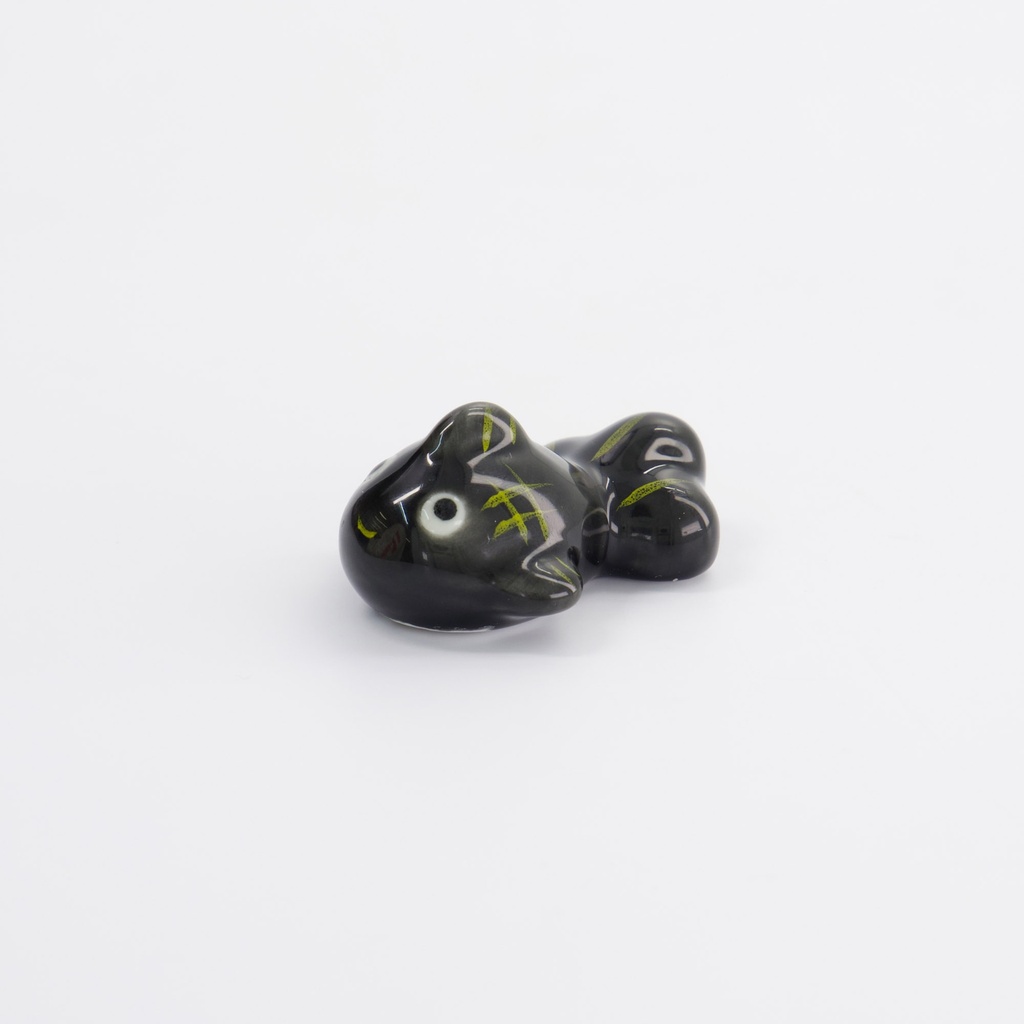 Chopsticks Rest Goldfish Black D63-2 12/480 