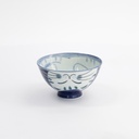 Kawaii Rice Bowl Cat 11.5x6cm 300ml Blue 33594 5/120