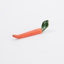 Kawaii Chopsticks Rest Carrot 1.6x8.7x2.2cm 4-757