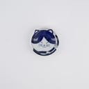 Kawaii Sauce Dish Cat Neko 7.5x3cm BL/WH D 33851 12/240