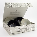 Sakura Tayo Bowl Giftset 4pcs 15.3x7.5cm 650ml Black/Grey 33867 1/6 