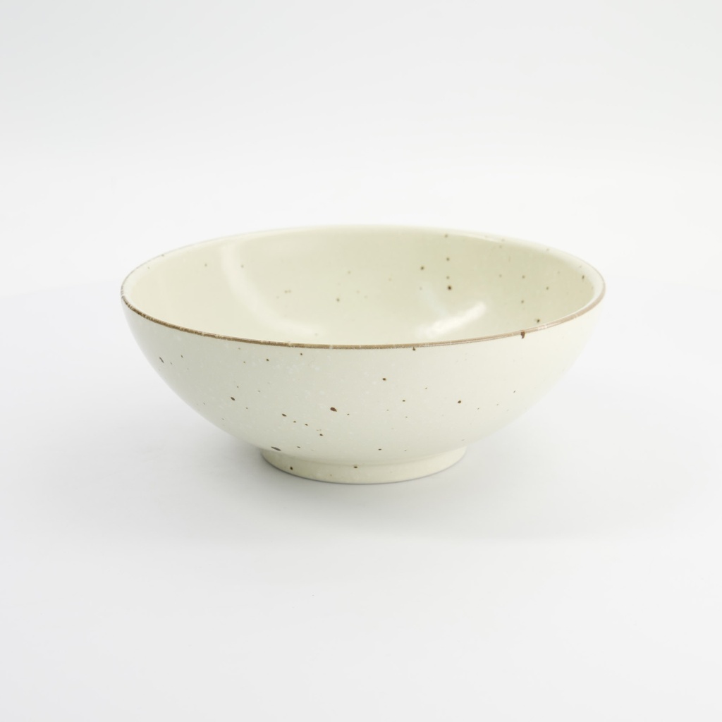 Shirogesho Ramen Bowl 21.3x8.2cm 1450ml Beige 33963 3/24 