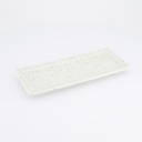 Craft Konahiki Requtangular Plate 29.8x12.4cm White 33965 6/48 