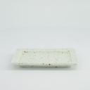 Craft Konahiki Requtangular Plate 16.5x11.7cm White 33966 6/72 