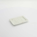 Craft Konahiki Requtangular Plate 16.5x11.7cm White 33966 6/72 