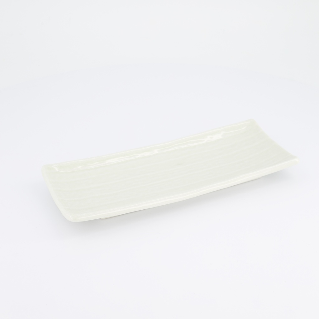 Mino Craft Rectangular Plate 28.5x11.5x3.5cm White 34259 4/32