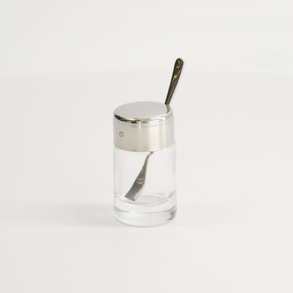 Kitchen Wasabi Dispenser 7cm (with Spoon/Lid) Glass PMT-75 1/100