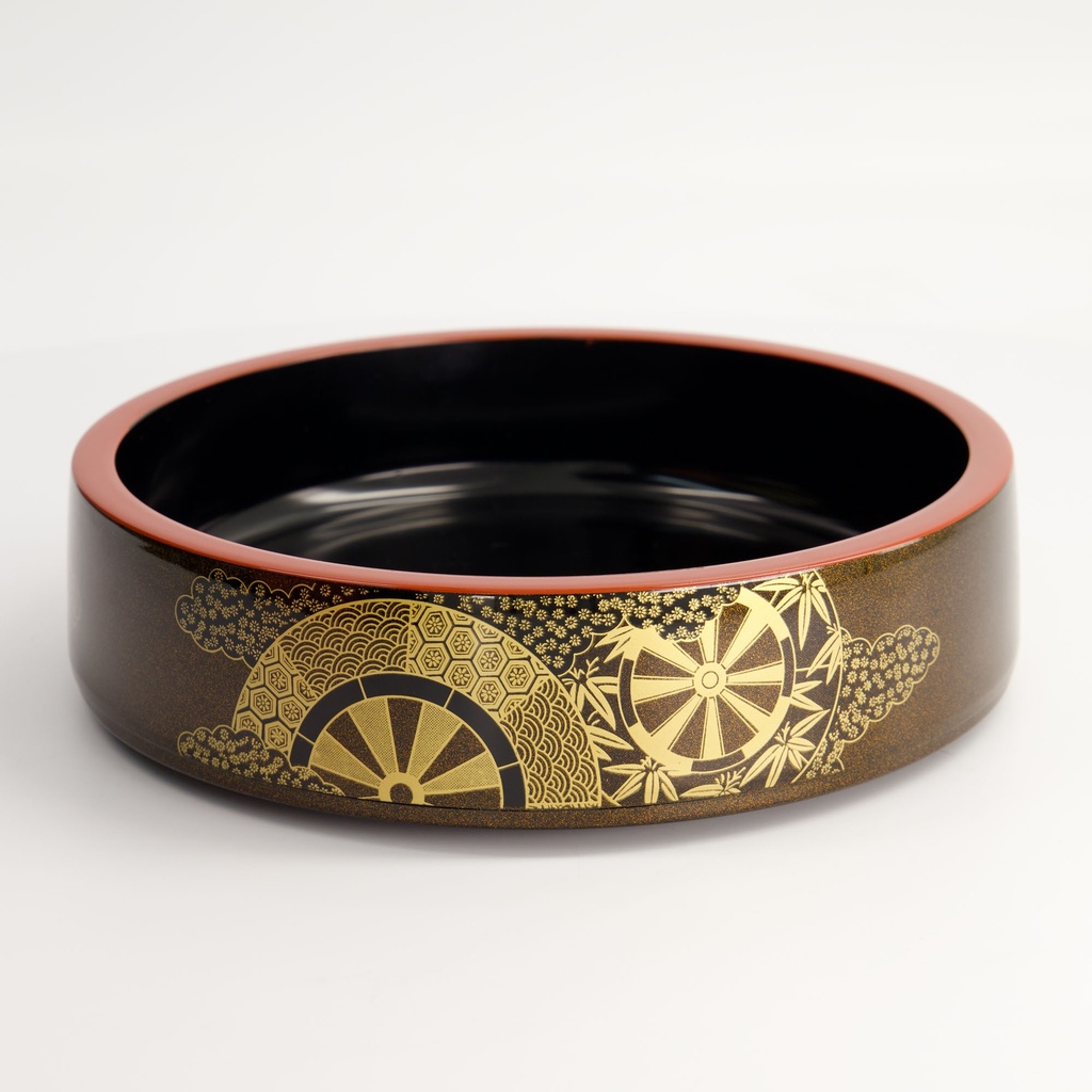 Sushi Oke Outer 22x5.5cm Inner 20x4cm No.7 Kazaguruma 4937 1/60