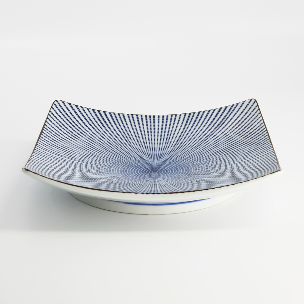 Sendan Blue Plate 21.7x21.7x3.1cm FK287/NS 4/16