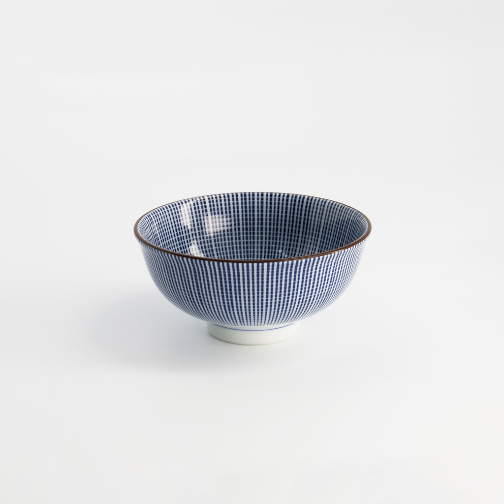 Sendan Blue Rice Bowl 11.7x5.5cm 300ml FK545/NS (38102) 12/96