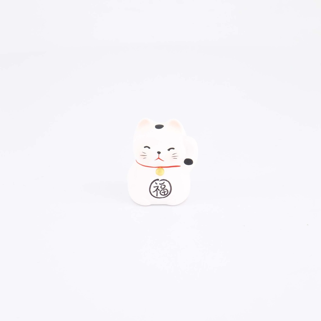 Lucky Cat 5.2cm Wh. KT30/C 1/192