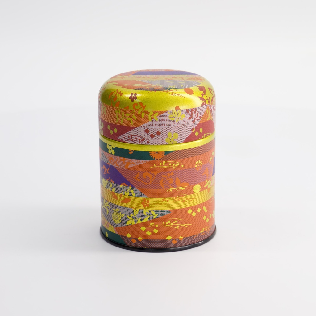 Tea Container S.S. 8x11cm 150g Orange M9579 1/100