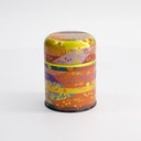 Tea Container S.S. 8x11cm 150g Orange M9579 1/100