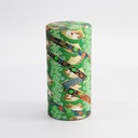 Tea Container S.S. 7.5x15.5cm 200g Green TCN380 1/120