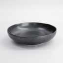Tetsu Kessho Black Shallow Bowl 21x5cm 1000ml HB-7165 2/24