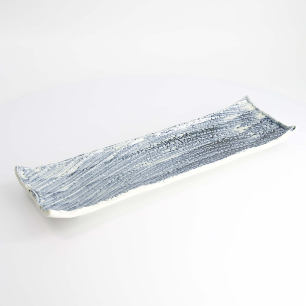 Mino Craft Rectangular Plate 41x13x4cm Ob Plate 156-115   3/27