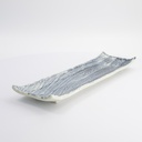 Mino Craft Rectangular Plate 41x13x4cm Ob Plate 156-115   3/27