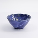 Blue Sakura Bowl 13x6cm 350ml Q549/BC 6/72