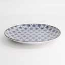 Nippon Blue Plate 20.6x2.2cm Star TN-05/F 3/48