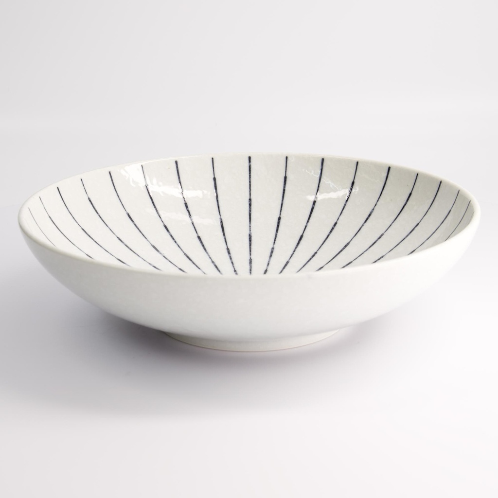 Tokusa White Bowl 28.3x7.5cm 2000ml MS-7686/WH 2/12