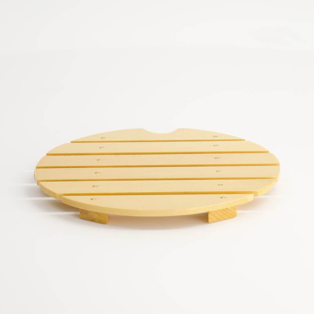 Sushi Oke Wooden Base Inlay 15.5x1.2cm Wood 18324 1/80            
 (for sushi oke #18879)