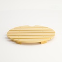 Sushi Oke Wooden Base Inlay 15.5x1.2cm Wood 18324 1/80            
 (for sushi oke #18879)