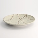 Grey Soshun Plate 19.5x3cm YT-9978 6/48