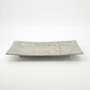 Grey Soshun Oblong Plate 33.2x19.3x2.2cm YT-9980 1/12