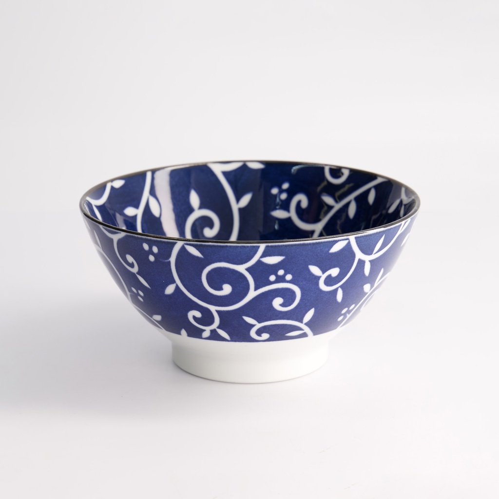 Tokyo Blue Karakusa Mixed Bowls Ramen 18x9cm 1000ml HB-9922/C 17750 4/32