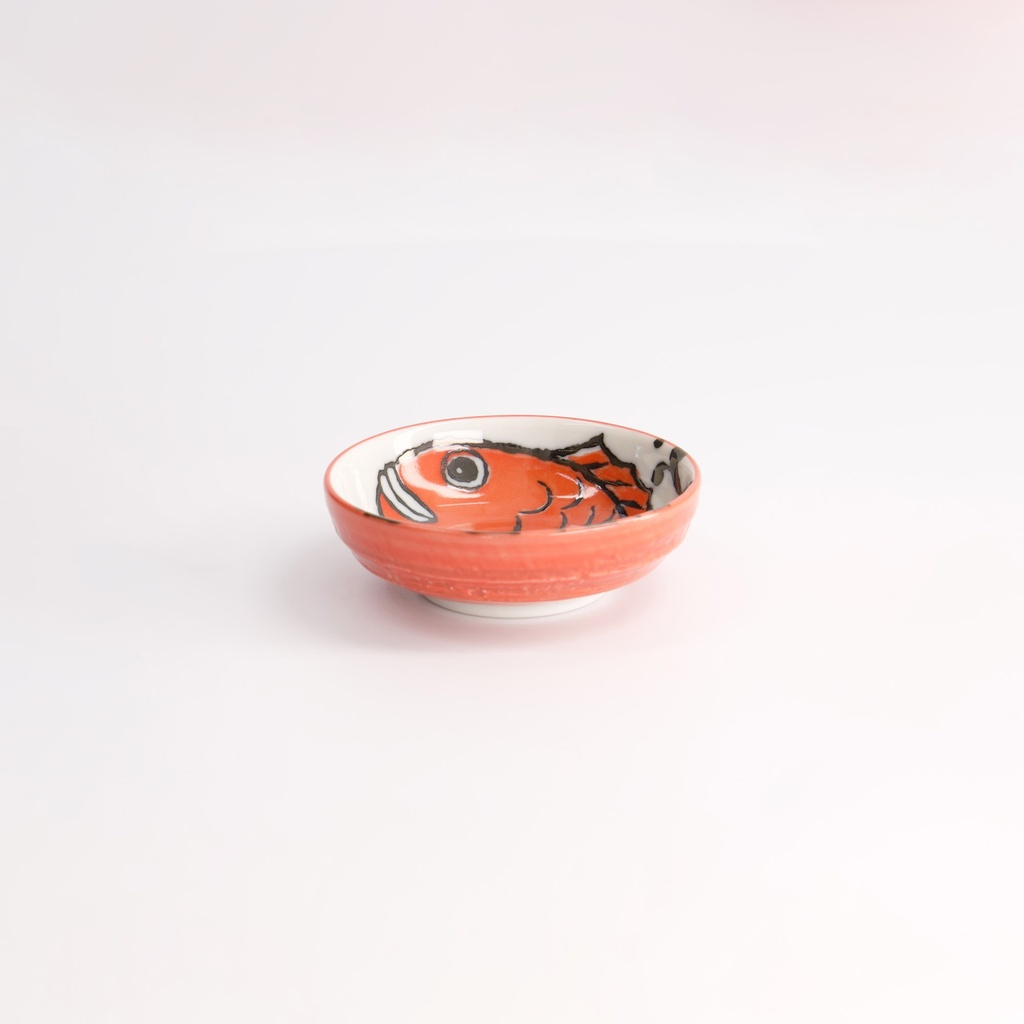 Seafood Dish 9.5x3cm 150ml Snapper Red HB-9931/A 17766 12/192